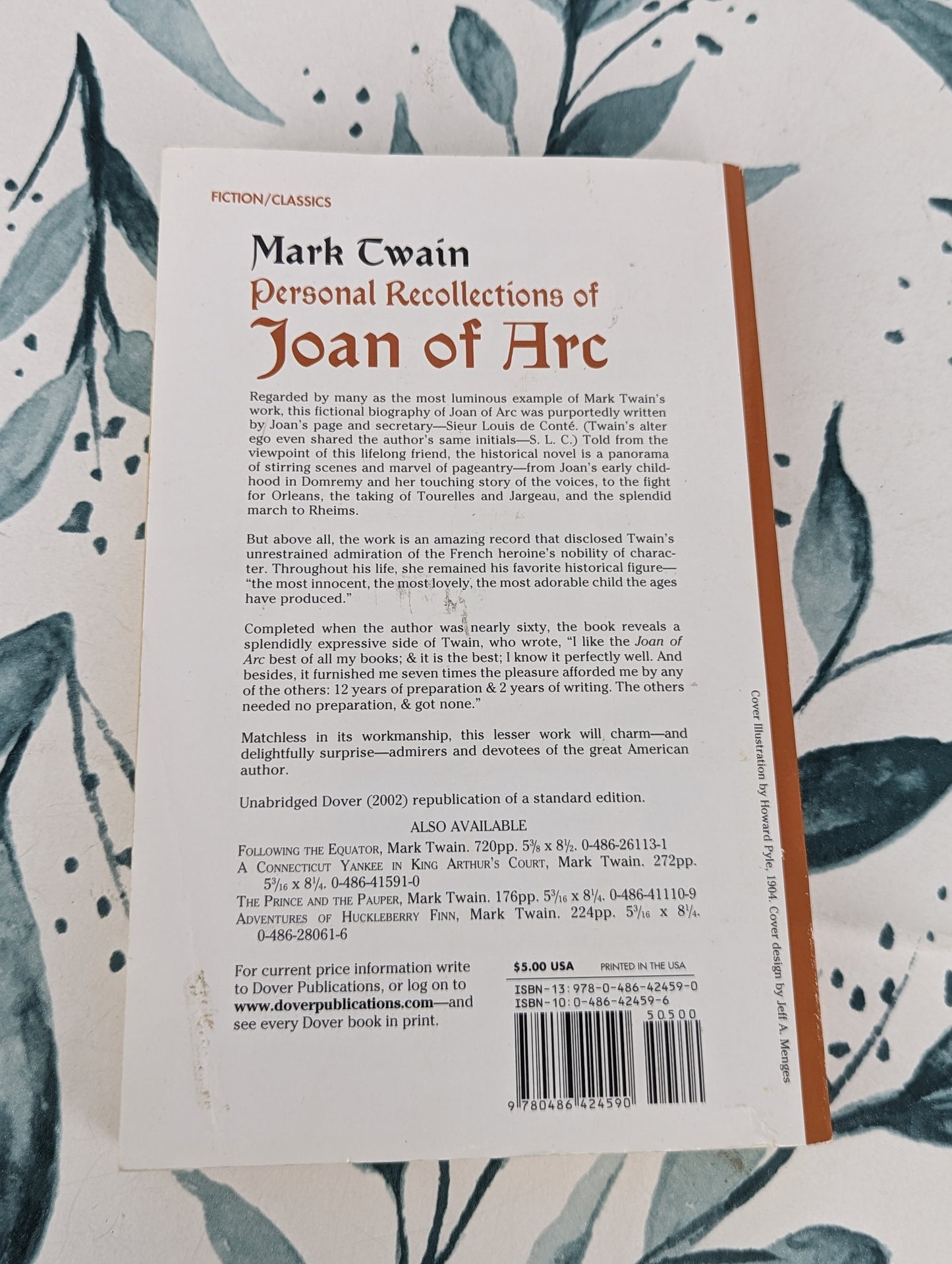 Personal Recollections of Joan of Arc (by Mark Twain)