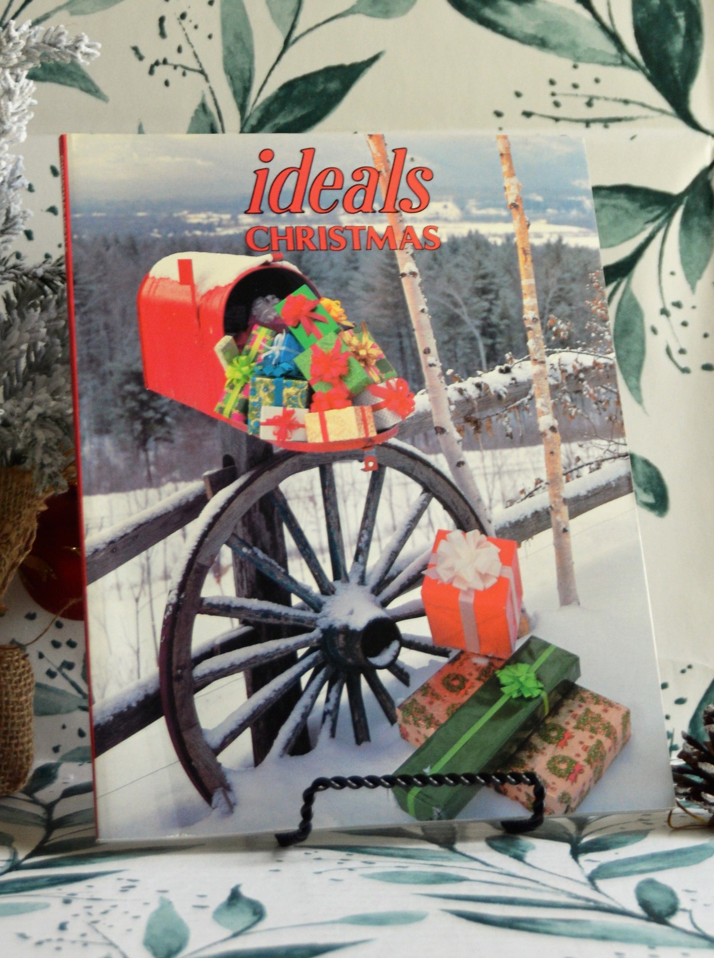 Vintage "Ideals Christmas" Magazine 1987