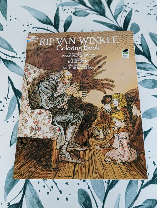Rip Van Winkle Coloring Book (Dover Coloring Book)